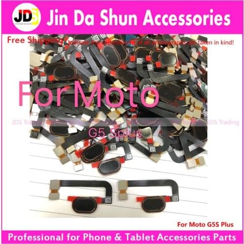 For Moto G5S Plus G5S+ Home Button Return Flex Cable Assembly Fingerprint Touch Sensor Home Key Cap Flex Cable Ribbon