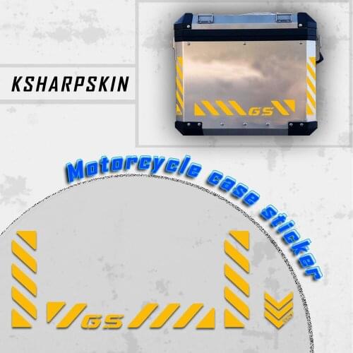 GS Motorcycle Aluminium box Side Decoration Universal Stickers Decals For BMW R1200GS R1250 GS F 850GS F750 GS F 700GS G310GS