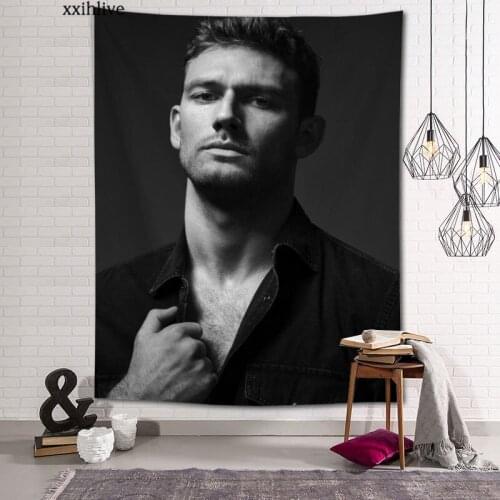 Actor Alex Pettyfer Custom HD Tapestry For Carpet Travel Mattress Wall Carpets Art Home Decor 70x95cm,100x150cm,130x150cm