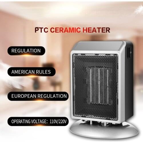 Personal Ceramic Space Heater Wall Mounted Electric Mini Anti Dumping Fan Heater Hand Warmers