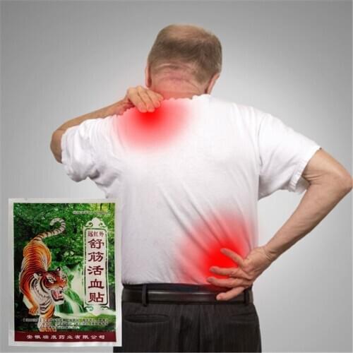 Chinese Medicine Tiger Analgesic Plaster use for Massage Relaxation Meridians Arthritis Neck Body Foot Pain Relief Patches 32Pcs