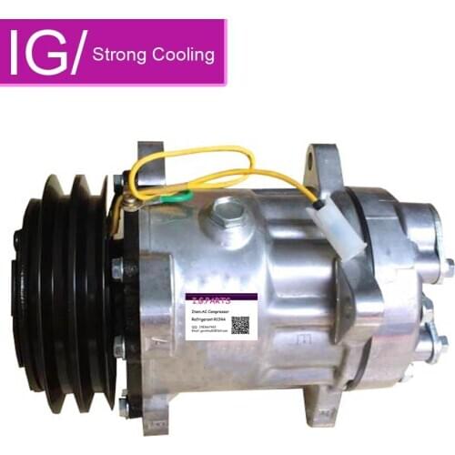 SD7H15 AC Compressor For Volvo A25D Articulated Truck 11412632 11104419 15082742 15082742 14518640