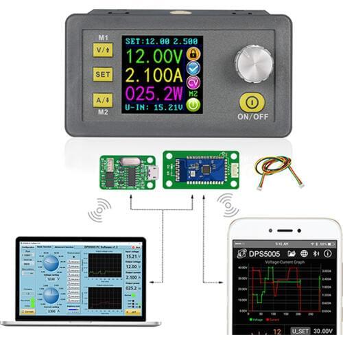 DPS5005 Mobile App Control DC Regulated Power Supply Adjustable Switch Dimming Constant Current Power Board