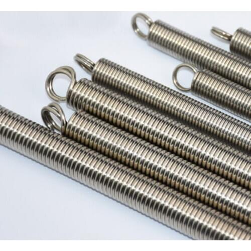 1Pcs Wire diameter 2.5mm 3mm Stainless Steel Springs pull spring 16mm-30mm OD 300mm L