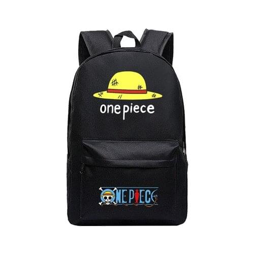 Onepiece Schoolbag Road Fly Anime Around Backpack Male Female Students Shoulder Bag School Backpack Designer Kawaii Book Bag