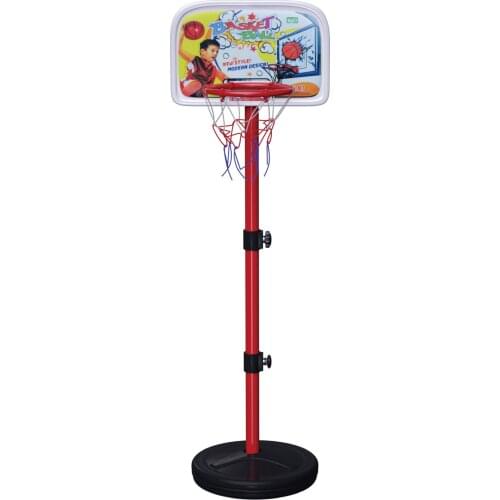 Outdoor Sport Toy Kids Basketball Playing Set Adjustable Stand Basket Holder Hoop Goal Game Mini Game Boy ToysIndoor Child Yard