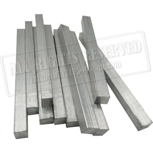 Titanium rod 6mmx6mm 8mmx8mm 10mmx10mm Square titanium steel rod DIN 3.7035 titanium flat iron alloy Ti steel