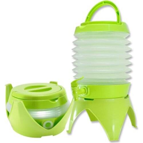 3.5L/5.5L/7.5L Outdoor Water Bags Foldable Portable Drinking Camp Cooking Picnic BBQ Water Container Bag Carrier Car Water Tank