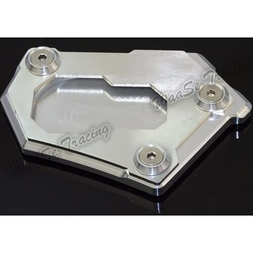 Waase Motorbike Kickstand Foot Side Stand Extension Pad Support Plate For BMW R1200GS LC K50 2013 2014 2015 2016