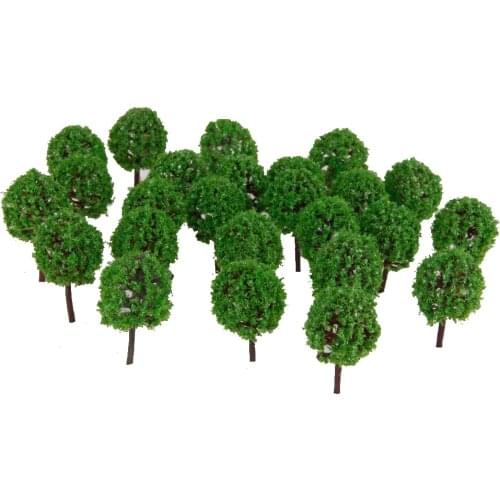 30pcs Ball Trees Model Train Railway Park Architecture Diorama Scenery HO OO
