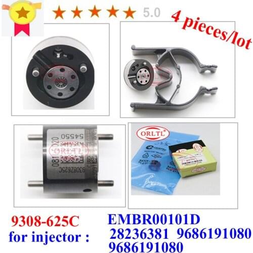 4PC /LOT ORLTL 9308-625C New Original Injector Valve 28382457 28400213 28305328 FOR 9686191080 96 861 910 80 EMBR00101D 28236381