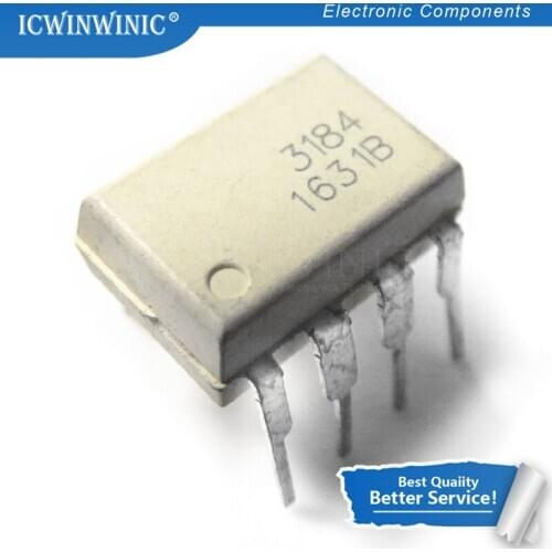 5PCS FOD3184 DIP8 3184 DIP-8 FOD3184SV DIP