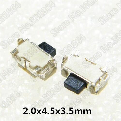 50pcs 2.0*4.5*3.5mm , 2.0x4.5x3.5mm SMD push button switch /Tact Switch /micro switch (B model)