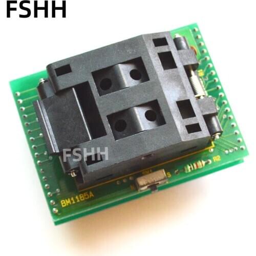 BM1185A Programmer adapter PM-RTC005-366A adapter IC51-1004-814-2 QFP100 TQFP100 test socket