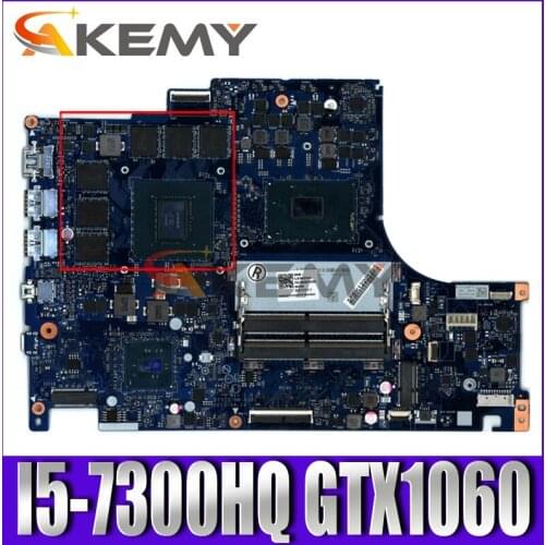 Akemy For Lenovo Y520-15IKBM Laptop Motherboard DY520 NM-B391 Motherboard CPU i5-7300HQ GPU GTX1060 Tested 100% Work