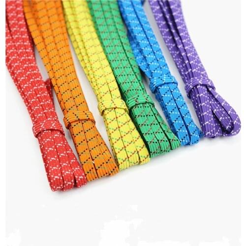 Free Shipping 8mm 12 Meters 6 Colorful DIY Handmade Materials High Elastic Rubber Rope Band Garments Clothes Bag Aceessories