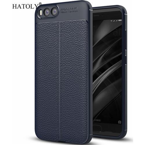 HATOLY Case For fundas Xiaomi Mi Note 3 Pattern PU Leather Dirty Resistant Soft TPU Silicon Back Cover Case for Xiaomi Mi Note 3