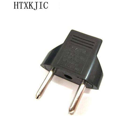 American US USA to EU Europe European AC Travel Charge Power Plug Adapter Outlet Converter Adaptador For Apple Samsung Euro Plug