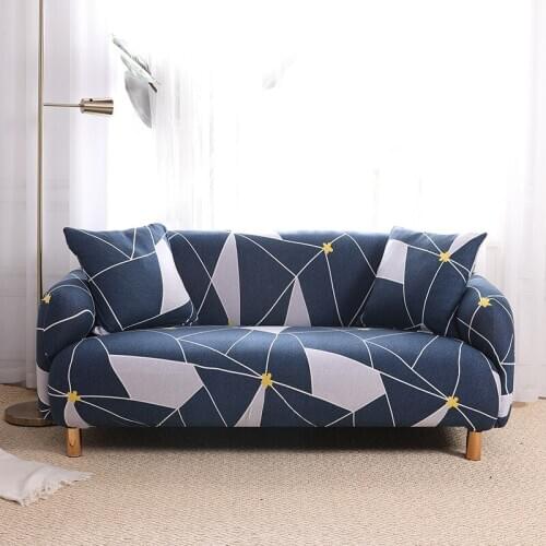 Stretch Elastic Sofa Cover Sofa Towel Slip-resistant Sofa Covers for Living Room Fully-wrapped Anti-dust Slipcovers Couch Cover