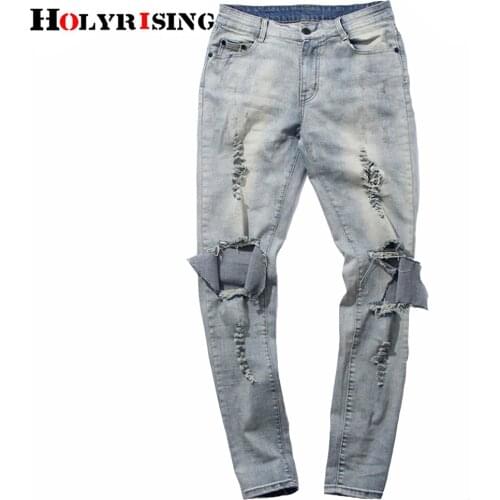 Holyrising Skinny Jeans For Men