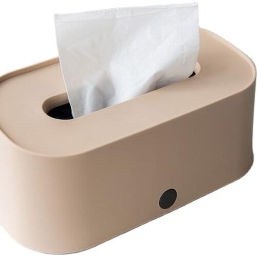 Ins Nordic Tissue Box Paper Towel Living Room Tissue Box Holder Plush Coffee Table Drawer Creative Cute Hotel Napkin Boxes FH06