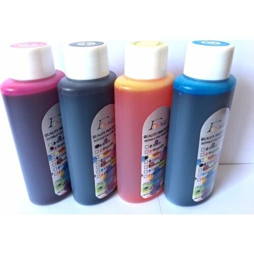 4 x 100ml T0921N dye ink for Epson CX4300 C91 T26 T27 TX106 TX109 TX117 TX119 printer 92N painting photo UV resistant ink
