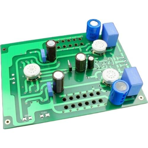 LS24 Tube Earphone Amplifier+Preamp Finished Board(No Tubes)