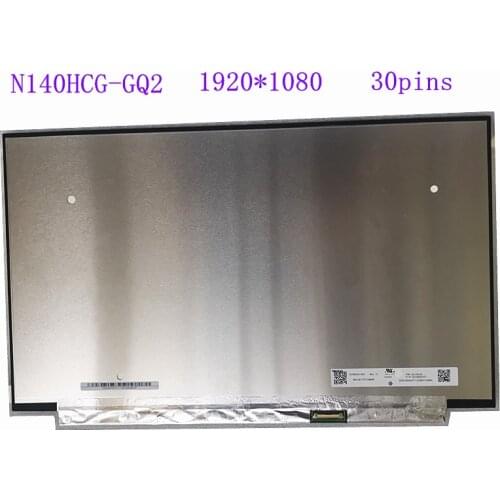 N140HCG-GQ2 N140HCG-GR2 1920X1080 FHD IPS 72% NTSC eDP 30pins Laptop LCD Screen panel matrix replacement FOR LENOVO