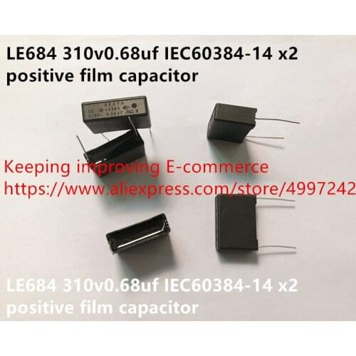 Original new 100% LE684 310v0.68uf IEC60384-14 x2 positive film capacitance (Inductor)