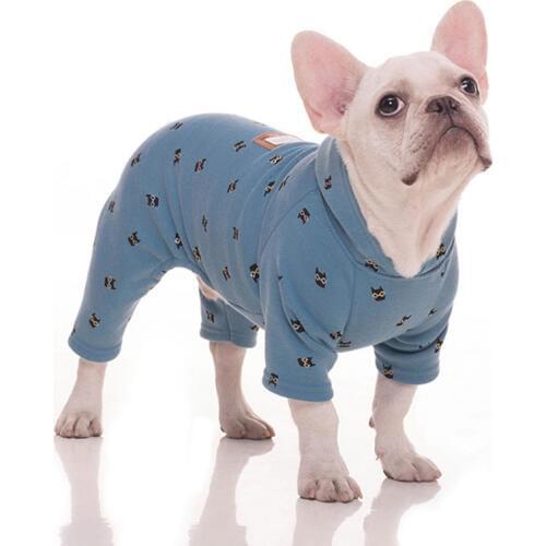 Dog Clothes for Small Dogs Autumn Winter Warm Jumpsuit for Chihuahua Puppy Thick Coat Overalls for French Bulldog Pet Costume