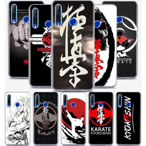 Oyama Kyokushin Karate Silicone Cover For Honor 30 30S 30i 9 10 9A 9C 9S 9N 10i 10X 9X Lite Pro 5G Phone Case