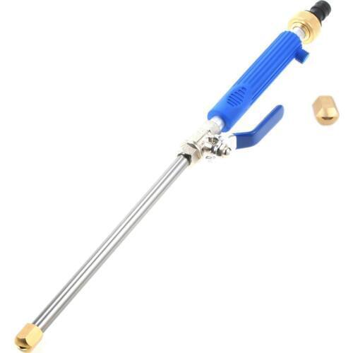 High Pressure Washer Gun with Jet Spray Tip Fan Spray Nozzle Water Hose Wands Water Jet Tools for Washing Car Watering Garden