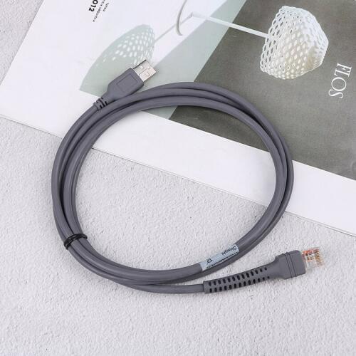 USB Cable For Cba-u01-S07ZAR Fit For Symbol Ls1203 Ls2208 Ls4208 Ls3008 Ls4278 USB Cable fit for Motorola Symbol Barcode Scanner