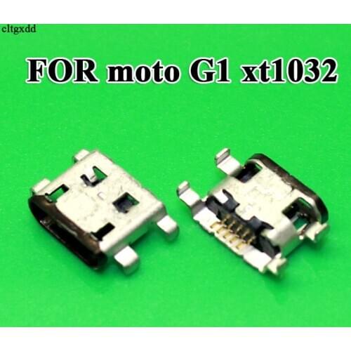 100 pieces for motorola moto g1 xt1032 xt1036 xt1033 for moto e xt1021 xt1025 usb charging port connector plug jack socket dock