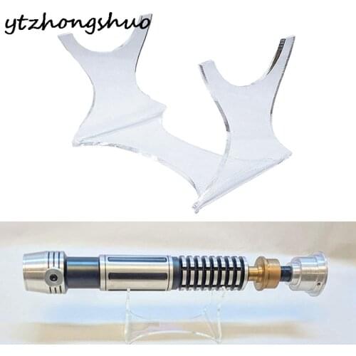 1PCS Lightsaber Acrylic Display Stand Holder For Collection Telescopic Laser Sword Lightsaber