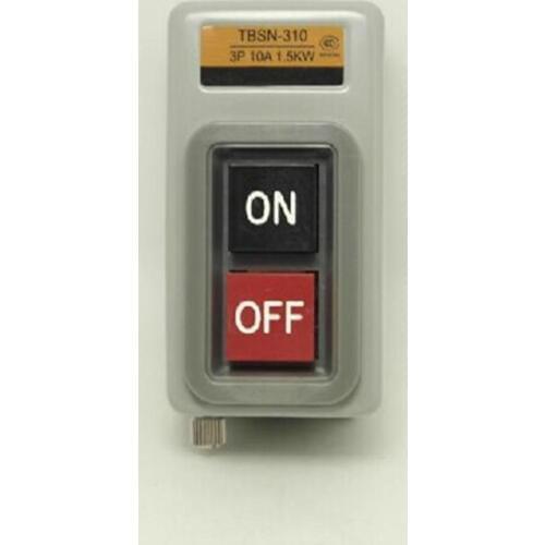 3Pcs/Lot TBSN-310 (CBSN-310) 3P Power Pushbutton Switch 10A 1.5KW Brand New
