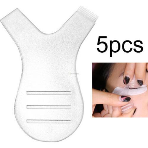 5pcs plastic y Shape Eyelash Brush Grafting eyelashes Curler Make Up Clean Wands Applicator Eye lash lift Perming Extension