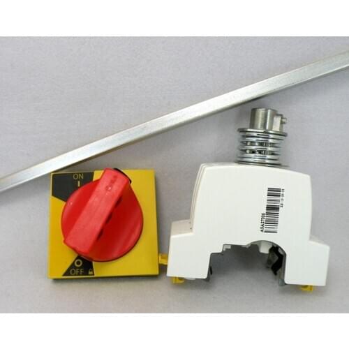 Circuit Breaker Control Accessories Rotating Red Extended Handle + Installation Base (for IC65, IDPN, IINT125, IID) side-Mounted