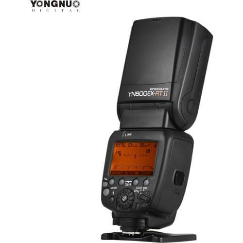 YONGNUO YN600EX-RT II TTL Master Flash Speedlite for Canon Camera 2.4G Wireless 1/8000s HSS GN60 Support Auto/ Manual Zooming