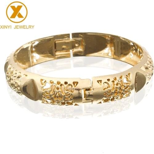 Moroccan-style Golden Bracelet for Womens Wedding Jewelry