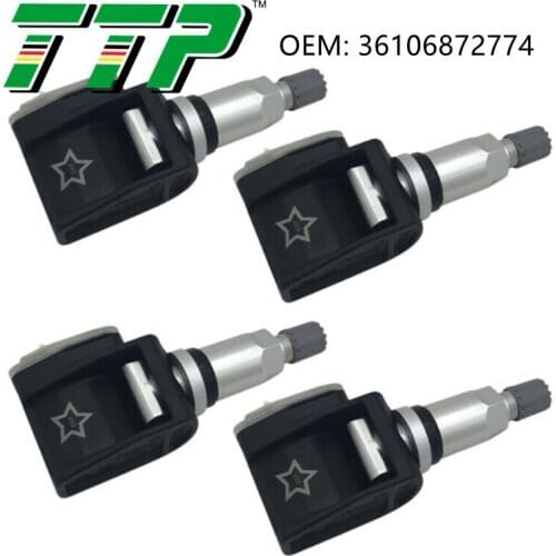 36106872774 4PCS 433Mhz Tire Pressure Monitor System Sensor Fit for BMW G30 G31 G38 F90 G32 36106872774 TPMS