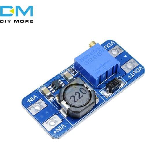 Diymore DC-DC MT3608 Step Up Converter Boost Power Supply Board Booster Power MAX Output 28V 2A For Arduino Module Kit Diy