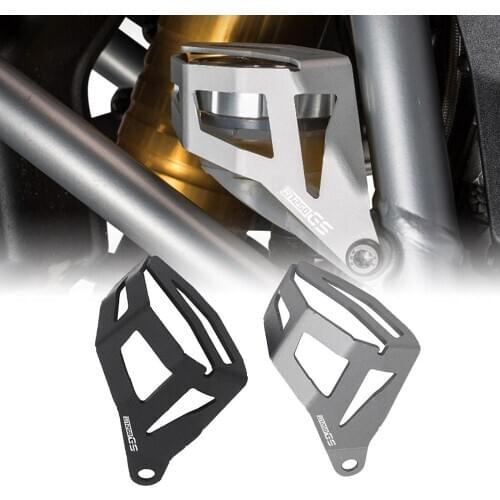For BMW R 1200 1250 GS ADV GS LC Motorcycle Rear Brake Pump Fluid Tank Oil Cup Reservoir Guard Cover Protector R1200GS R1250GS
