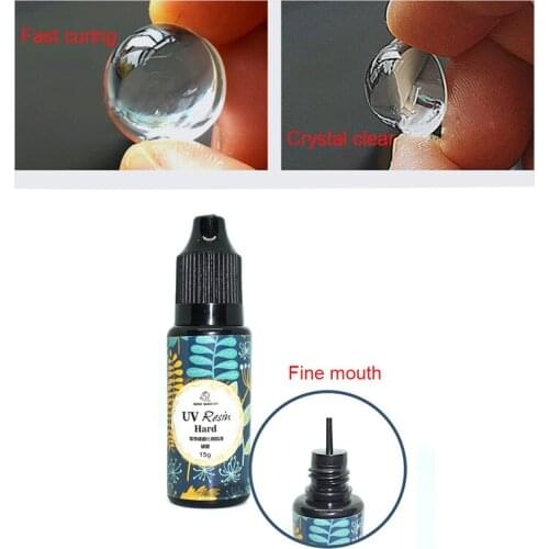 Home Accessories Uv Ultraviolet Resin Gel Curing Quick-drying Non-toxic Transparent Sunlight Activated Hard Tools