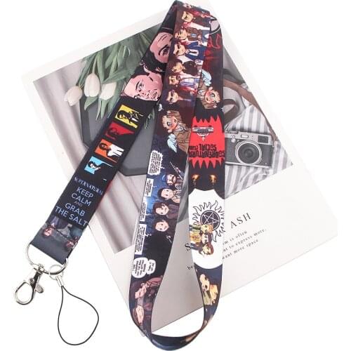 MD206 DMLSKY Cartoon Character Lanyard For Keys Phone Strap Neck Strap Keychain Lanyards ID Badge Holder