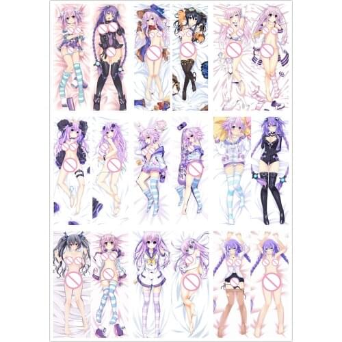 November update Japanese Anime Hyperdimension hugging Body pillowcase Neptune Nepgear Neptunia Dakimakura pillow cover case