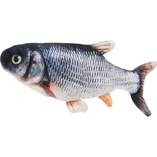 Realistic Simulation Electric Doll Fish Funny Chargeable Cat Toy Catnip Toys