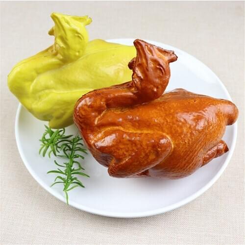 Artificial food props butchers shop store hotel restaurant dining room eating house decoration fake simulation chicken model