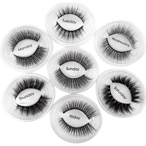 Wholesale mink false eyelashes 20/30/40/50/70/100 pairs 3d fluffy wispy fake lashes natural long makeup lash extension in bulk