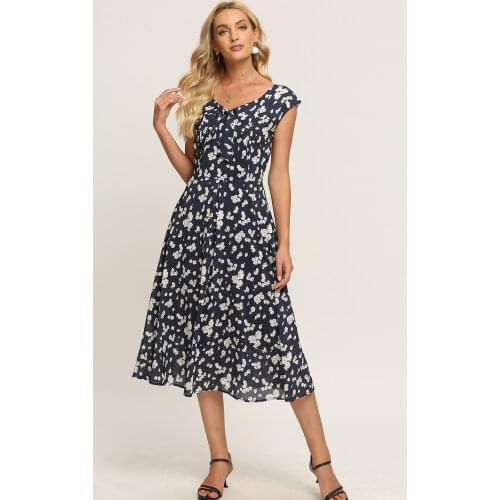 S.FLAVOR Summer Chiffon Dresses